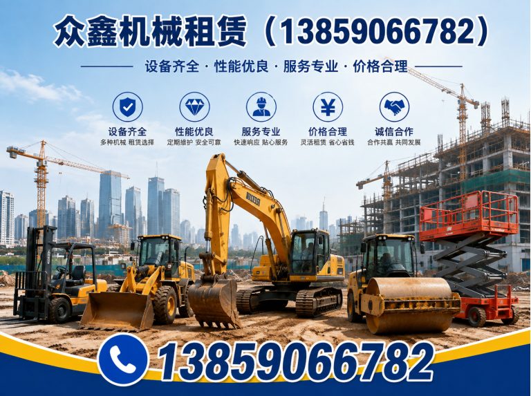仓山区众鑫机械租赁展示图